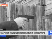 Exoneran prisión preventiva por uso de armas en defensa propia