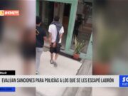 Trujillo: evalúan sanciones para policías a los que se les escapó ladrón