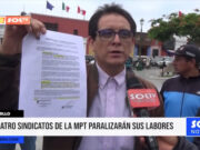 Trujillo: cuatro sindicatos de la comuna provincial paralizarán sus labores