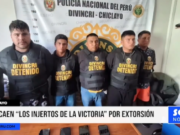 Chiclayo : caen “Los Injertos de La Victoria” por extorsión