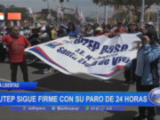 La Libertad: Sutep sigue firme con su paro de 24 horas