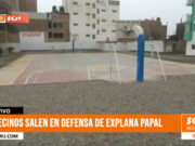 Vecinos de Huanchaco se unen en defensa de la Explanada Papal