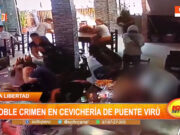 La Libertad: Doble crimen en cevichería de Puente Virú