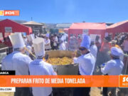 Cajamarca: preparan frito de media tonelada