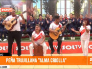 Trujillo: peña trujillana interpreta tradicional «Jarana»