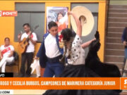 Trujillo: campeones Junior deleitan con tradicional marinera norteña