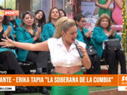 Trujillo: cantante Erika Tapia canta «Otro ocupa mi lugar»