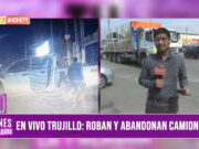 Trujillo: roban y abandonan camioneta en plena vía pública