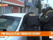 Trujillo: PNP realiza plan «Amanecer Seguro»