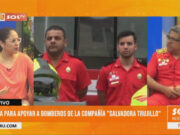 Colecta para apoyar a bomberos de la compañía «Salvadora Trujillo»|