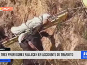 Cajamarca: tres profesores fallecen en accidente de tránsito