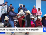Cajamarca: inician distribución de frazadas por intenso frío