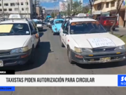 Cajamarca: taxistas piden autorización para circular