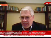 Exministro Gino Costa: “La democracia está tomada, pero no acabada”