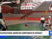 Chiclayo: discapacitados anuncian campeonato de básquet