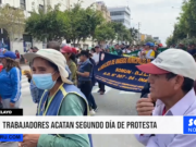 Chiclayo: trabajadores acatan segundo día de protesta