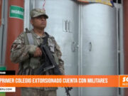 Trujillo: primer colegio extorsionado cuenta con militares
