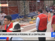 Áncash: otorgan garantías a personal de la Contraloría