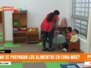 ¿Cómo se preparan lo alimentos en Cunas Más?