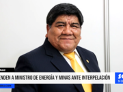 Trujillo: defienden a ministro de Energía y Minas ante interpelación