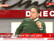 Elías Rodríguez: “El único que tiene como bandera ‘plata como cancha’ es César Acuña. No tiene ninguna autoridad moral”