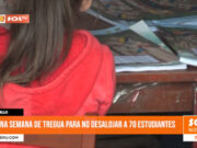 Trujillo: Una semana de tregua para no desalojar a 70 estudiantes