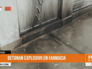 Trujillo: detonan explosivo en farmacia en La Esperanza