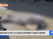 Huamachuco: conductor se dio a la fuga dejó morir a adulto mayor