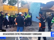 Huaraz: desacuerdos entre procurador y comisario