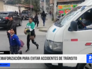 Áncash: semaforización para evitar accidentes de tránsito