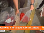 Trujillo : incautan más de 500 cartuchos de material explosivo