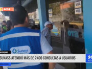 Lambayeque: Sunass atendió más de dos mil consultas a usuarios