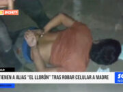 Trujillo: detienen a alias “El Llorón” tras robar celular a madre