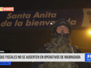 Nacional: ministro pide que fiscales no se ausenten en operativos de madrugada