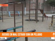 Trujillo: juegos en mal estado son un peligro