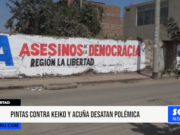 La Libertad: pintas contra Keiko y Acuña desatan polémica