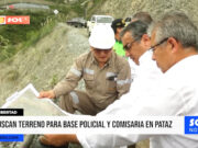 La Libertad: buscan terreno para base policial y comisaría en Pataz