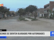 Trujillo: vecinos se sienten olvidados por autoridades