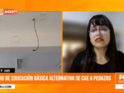 Colegio de Educación Básica Alternativa se cae a pedazos