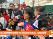 Nacional: Cuestionan duración y contenido de mensaje a la nación