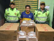 Incautan más de 1500 cartuchos de dinamita que eran trasladados a Cascas