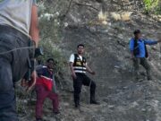 Rescatistas no logran recuperar cadáver hallado en orilla del Río Marañón