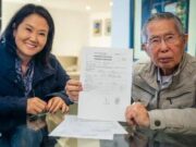 Keiko anuncia candidatura presidencial de Alberto Fujimori