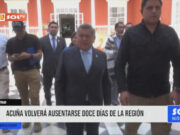 La Libertad: Acuña volverá ausentarse doce días de la región