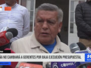 Nacional: Acuña cuestiona que congresistas se cambien de partido