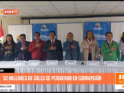 Áncash: 32 millones de soles se perdieron en corrupción