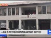 Huaraz : a días de aniversario anuncia obras en distritos