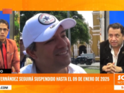Arturo Fernández seguirá suspendido hasta el 09 de enero de 2025