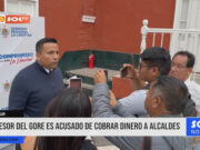 La Libertad: asesor del GORE es acusado de cobrar dinero a alcaldes
