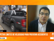 A respetar límites de velocidad para prevenir accidentes de tránsito